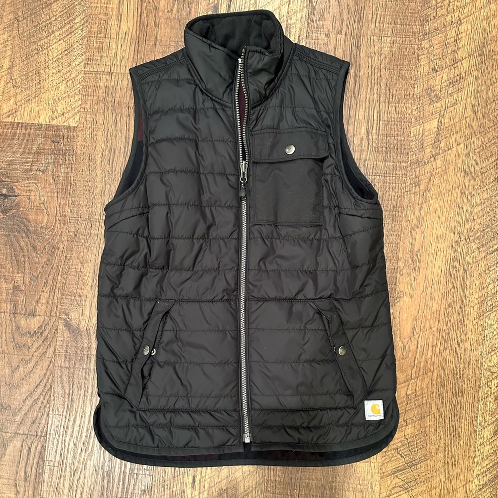 Women’s Reversible Carhartt Rain Defender Vest, Small